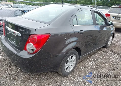 2013 Chevrolet Sonic Lt из США, поврежденный, VIN 1G1JC5SG8D4190608